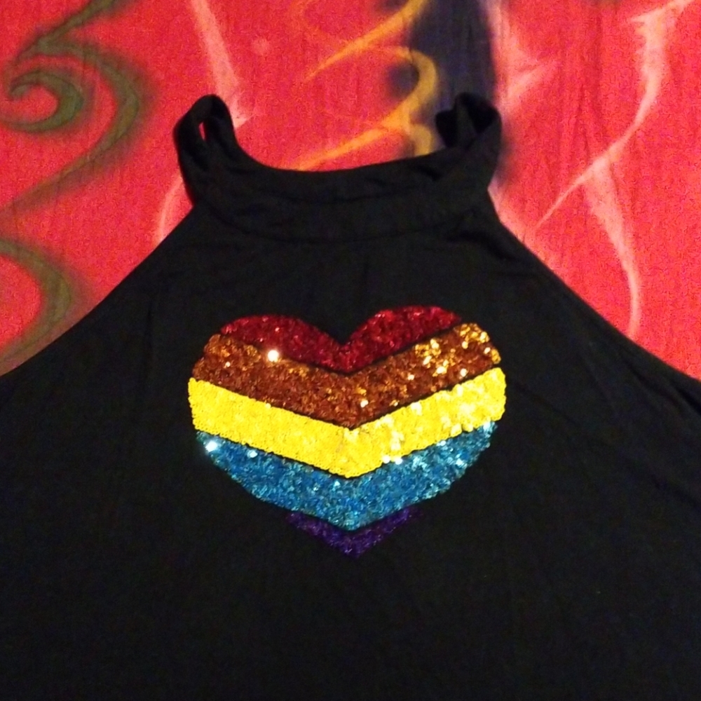 TORRID SLEEVELESS TANK SIZE 00 - Picture 2 of 5